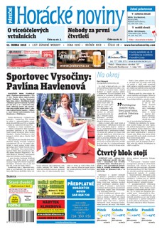 Horácké Noviny Pátek 13.4.2018 č. 028