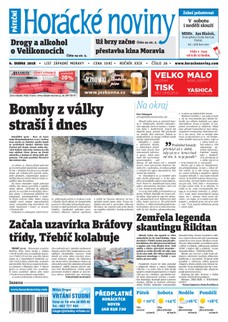 Horácké Noviny Pátek 6.4.2018 č. 026