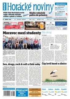 Horácké Noviny Pátek 27.4.2018 č. 032