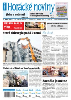 Horácké Noviny Středa 11.4.2018 č. 027