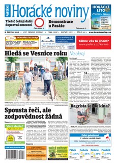 Horácké Noviny Pátek 8.6.2018 č. 042