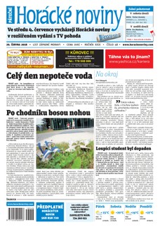 Horácké Noviny Pátek 29.6.2018 č. 048
