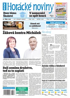 Horácké Noviny Pátek 12.10.2018 č. 076