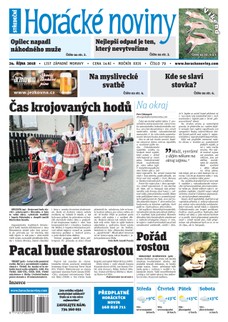 Horácké Noviny Středa 24.10.2018 č. 079