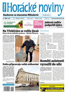 Horácké Noviny Čtvrtek 14.10.2021 č. 041