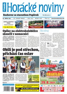 Horácké Noviny Čtvrtek 26.8.2021 č. 034