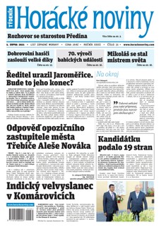 Horácké Noviny Čtvrtek 5.8.2021 č. 031