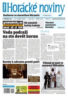 Horácké Noviny Čtvrtek 9.12.2021 č. 049