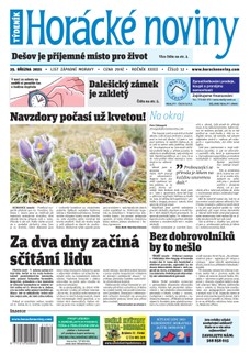 Horácké Noviny Čtvrtek 25.3.2021 č. 012