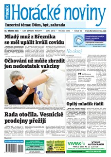 Horácké Noviny Čtvrtek 18.3.2021 č. 011