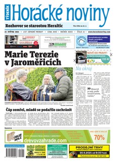Horácké Noviny Čtvrtek 27.5.2021 č. 021