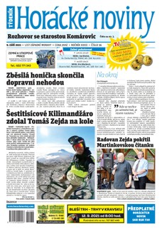 Horácké Noviny Čtvrtek 9.9.2021 č. 036