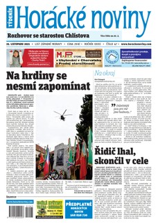 Horácké Noviny Čtvrtek 25.11.2021 č. 047
