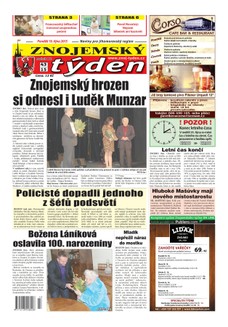 Znojemský týden Znojemský týden č. 43 / 2015