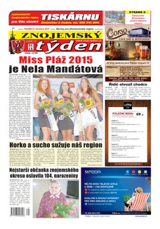 Znojemský týden Znojemský týden č. 31 / 2015