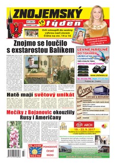 Znojemský týden Znojemský týden 37/2017