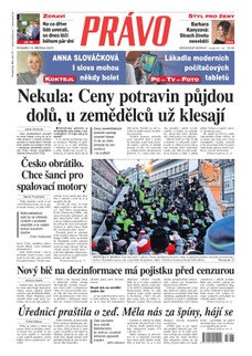 Deník Právo - 13.3.2023