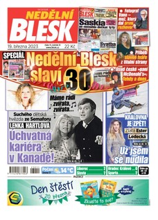 Nedělní Blesk - 19.3.2023