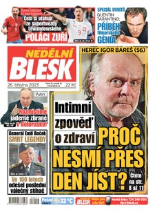 Nedělní Blesk - 26.3.2023