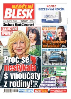 Nedělní Blesk - 23.4.2023