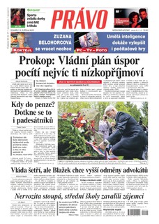 Deník Právo - 15.5.2023