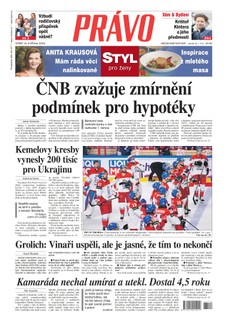 Deník Právo - 16.5.2023