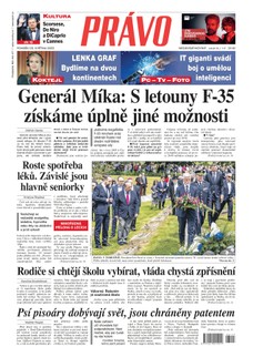 Deník Právo - 22.5.2023