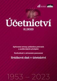 Účetnictví č. 8/2023
