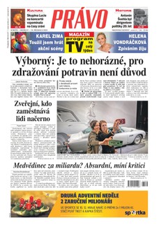 Deník Právo - 9.12.2023
