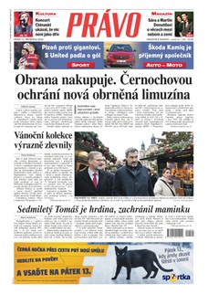 Deník Právo - 13.12.2024