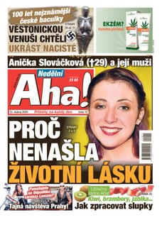 NEDĚLNÍ AHA! - 13.04.2025