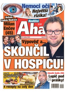 NEDĚLNÍ AHA! - 18.05.2025
