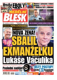 NEDĚLNÍ BLESK - 18.05.2025
