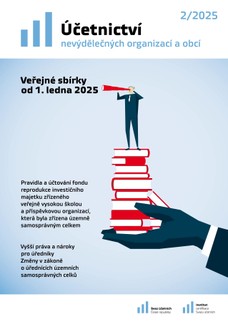 Účetnictví nevýdělečných organizací a obcí č. 2/2025