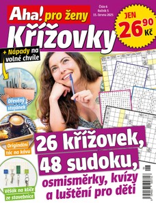 Aha! pro ženy křížovky 6/2025