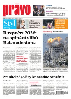 Deník Právo - 22.7.2025