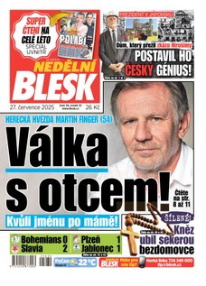 NEDĚLNÍ BLESK - 27.07.2025