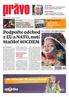 Deník Právo - 8.8.2025
