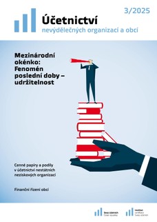 Účetnictví nevýdělečných organizací a obcí č. 3/2025