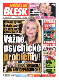 NEDĚLNÍ BLESK - 14.09.2025