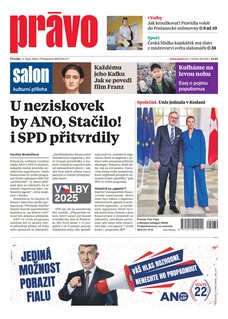 Deník Právo - 2.10.2025