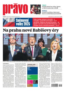 Deník Právo - 6.10.2025