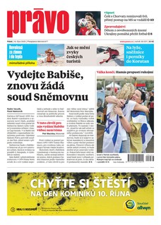 Deník Právo - 10.10.2025