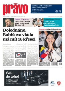 Deník Právo - 11.10.2025