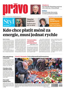 Deník Právo - 18.11.2025
