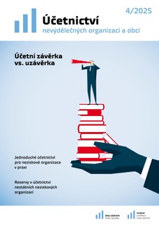Účetnictví nevýdělečných organizací a obcí č. 4/2025