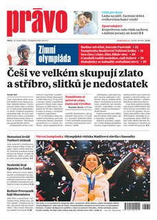 Deník Právo - 10.2.2026