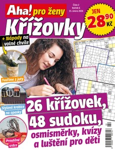 Aha! pro ženy křížovky 2/2026