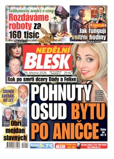 NEDĚLNÍ BLESK - 29.03.2026