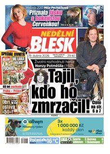 NEDĚLNÍ BLESK - 19.04.2026